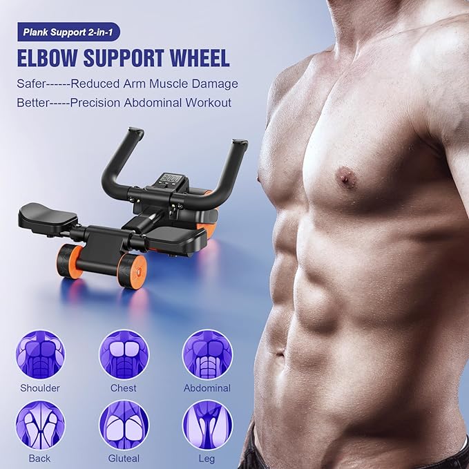 RODILLO ABDOMINAL DELUXE - J&L TECH STORE 